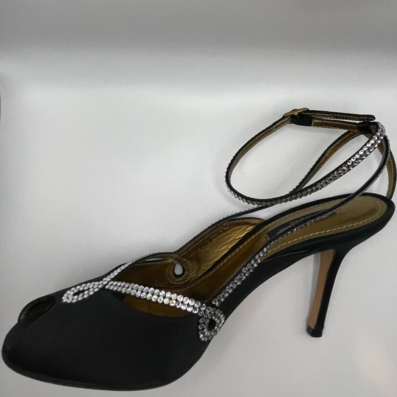 Peep Toe Dolce & Gabbana Satin Pumps - Picture 11 of 16